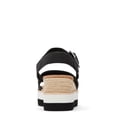 thumbnail image 4 of Sandalia Cuña Diana TOMS Cuero Negro Talle 9, 4 of 6