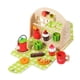 thumbnail image 5 of Juego de té de madera para fiestas, juego de té de madera para muñecas, juego de princesas para niñas pequeñas, regalo de cumpleaños, decoración en, 5 of 9