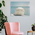 thumbnail image 3 of Fenyluxe Sunny Beach Day Art Modern Canvas Prints Wall Art Decor Ready To Hang for Home and Office 16x12in, 3 of 6