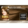 thumbnail image 3 of L'Oreal Paris Superior Preference Fade-Defying Permanent Hair Color, UL63 Hi-Lift Gold Brown, 1 kit, 3 of 7