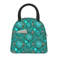 thumbnail image 1 of Honeii Sac à Lunch Isolé Imprimé Attrape-Rêves Boho Réutilisable pour Femmes avec Poche pour Travail Pique-Nique Voyage, 1 of 6