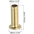 thumbnail image 2 of Unique Bargains 4mm ID 6mm OD Brass Compression Insert, 12Pcs Insert Tube Support Compression Fitting Accessories Kit, 2 of 5