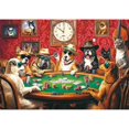thumbnail image 1 of Puzzle MAXZN Funny Dogs jugando al póker de 2000 piezas para adultos, 1 of 7
