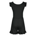 thumbnail image 5 of IDALL One Piece Swimsuit Women,Bathing Suit Women Swim Romper With Built In Bra And Pockets Full Coverage Boyleg Jumpsuit Swimsuit Tankini Swimsuits,Modest Swimsuits,Full Coverage Swimsuits Black S, 5 of 6