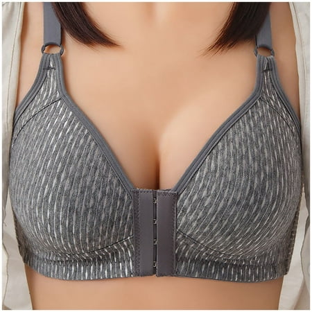 YEJIMAN Women Sexy Lace Back Button Shaping Cup Adjustable Shoulder Strap Large Size Underwire Bra  Multi-color Period Underwear For Women  Nylon Spandex High Waisted Underwear For Women