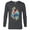Charcoal Heather, variant on Marvel Spider-Man: Across the Spider-Verse Pavitr Prabhakar - Long Sleeve T-Shirt for Men - Customized-White