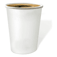 thumbnail image 1 of Vaso Cartón Blanco 08 oz MCC Modelo Clásico Estilo Liso Tipo Desechable 50 Piezas, 1 of 5