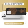 thumbnail image 6 of Case Yard Wooden Case for iPhone-12/12-Pro Soft TPU Silicone cover Slim Fit Shockproof Wood Protective Phone Cover for Girls Boys Men and Women Supports Wireless Charging Tree of Life Design, 6 of 7