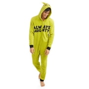 Disney - Disney Grinch Men's Onesie Union Suit
