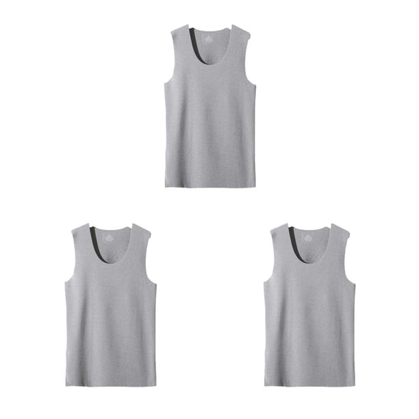 Guardurnaity Camisetas térmicas para correr, ejercicio físico, ajuste delgado, chaleco de fondo cálido, ropa interior sin mangas de diseño Type1 NO1