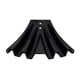 thumbnail image 5 of Dispersor de canaletas pluviales Bajantes Desviador Canaleta decorativa Extensión de bajante Negro, 5 of 9