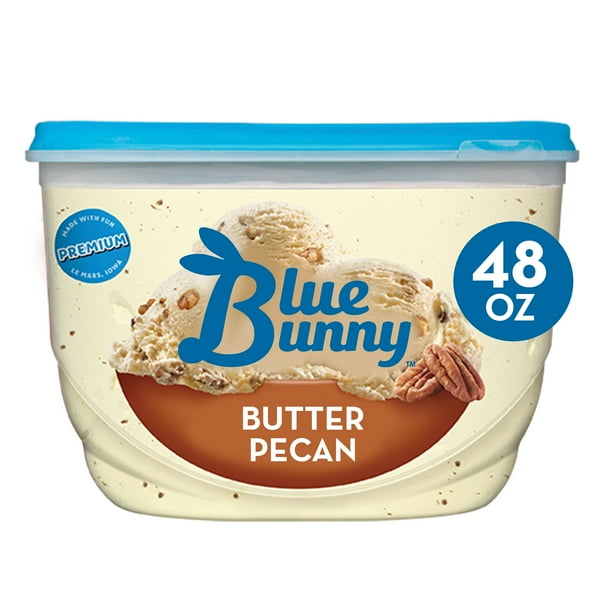 Blue Bunny Butter Pecan Frozen Dessert, 48 fl oz