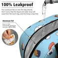 thumbnail image 5 of Lunch Bag Lunch Box for Women Reusable Insulated Lunch Bags,Water-Resistant Sushi Print Cooler Lunch Tote Bag, Large Capacity for Work Travel Picnic, 5 of 6