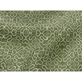 thumbnail image 4 of oneOone Viscose Jersey Fabric Leaves & Swirl Block Print Sewing Fabric BTY 60 Inch Wide, 4 of 5