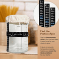 thumbnail image 6 of BAODELI Sourdough Starter Jar Glass, 34oz Food Storage Jar Kit for Sourdough Bread Baking Supplies, 6 of 8