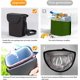 thumbnail image 4 of Car Trash Can, Waterproof Vehicle Hanging Garbage Bin with Storage Pockets, Reusable Large Capacity Leak Proof Trash Organizer Bag, Auto Interior Container Accessories for SUV Truck Pickup, 4 of 5