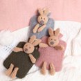 thumbnail image 4 of Bouillotte Classique en PVC Premium avec Housse d'Animal en Peluche Mignon, 4 of 5