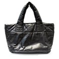 thumbnail image 2 of Pre-Owned Chanel Coco Cocoon Tote Bag Hand Leather Lambskin Black 13 Series CHANEL (Good), 2 of 6