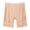 Beige, variant on CHUMUD Plus Size Boyshorts Underwear for Women Anti Chafing Shorts for Under Dresses Soft Boxers Panties Tummy Control Lace Panty