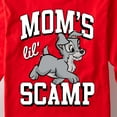 thumbnail image 3 of Lady and the Tramp - Moms Lil Scamp - Toddler And Youth Long Sleeve Graphic T-Shirt, 3 of 5