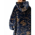 thumbnail image 2 of Harry Potter Womens Blue Blanket Hoodie, 2 of 5