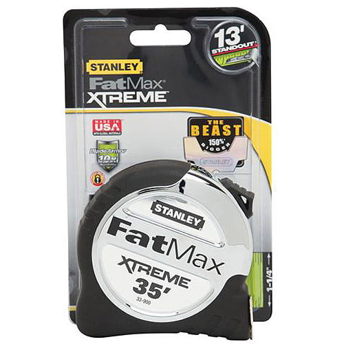 FatMax Xtreme Tape Measure 10m/33ft - 5-33-896 Width 32mm Stanley Tools 