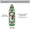 thumbnail image 5 of HELLHERO Snowman Ironing Board Cover, 15x54 Inch Standard Ironing Board Cover with Elastic Edge and Hook and Loop Fasteners Scorch and Stain Resistant Cotton Ironing Cover, 5 of 5