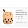 thumbnail image 3 of Kmbangi Small Bubble Tea Toys Soft Stuffed Fruit Juice Boba Milk Tea Plush Toy, 3 of 5