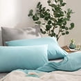 thumbnail image 5 of King Pillowcases Set of 2, 100% Brushed Microfiber, Soft and Cozy, Wrinkle, Fade, Stain Resistant with Envelope Closure, 20 x 40 Inches, Ivory, 5 of 7