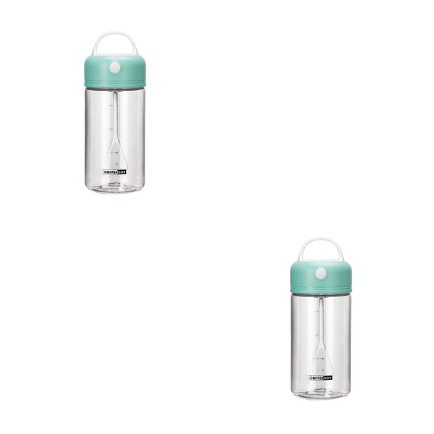 Soidarity Shake Bottle a prueba de fugas IPX5 a prueba de agua 380ML Blending Cup Coctelera automática Funciona con Control de botón Type1 NO1