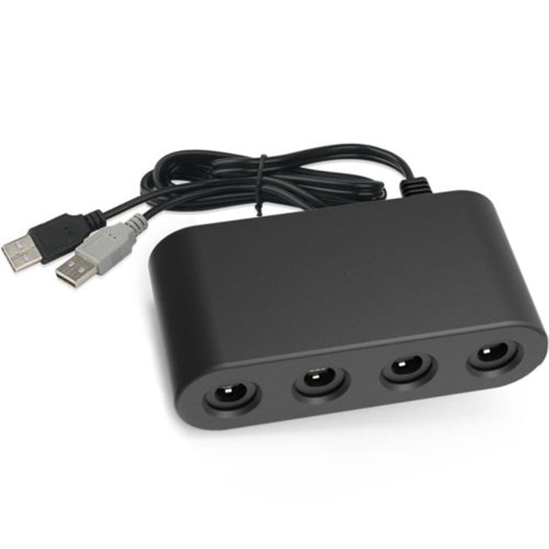 Electronic 4 Port Gamecube Controller Adapter For Nintend Wii U Switch And Pc Usb Walmart Canada