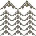 thumbnail image 1 of 40 Pieces Vintage Metal Book Corner Protector Album Decor(Bronze), 1 of 5