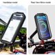 thumbnail image 5 of Soporte de motocicleta impermeable IPX8, soporte ajustable de 360 ​​grados, soporte fijo portátil para teléfono inteligente de bicicleta Teléfono y Comunicación Espejo retrovisor Klein, 5 of 6