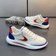thumbnail image 4 of Zapatos informales para hombre, moda de primavera, zapatos deportivos transpirables de malla, zapatos de plataforma para correr de goma resistentes al desgaste, tenis para hombre, 4 of 5