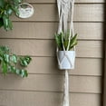 thumbnail image 2 of Flora Bunda Inc 33" H hanging macrame planter hanger, 2 of 4