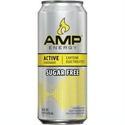 AMP Energy Sugar-Free Active Lemonade Energy Drink, 16 Fl. Oz.