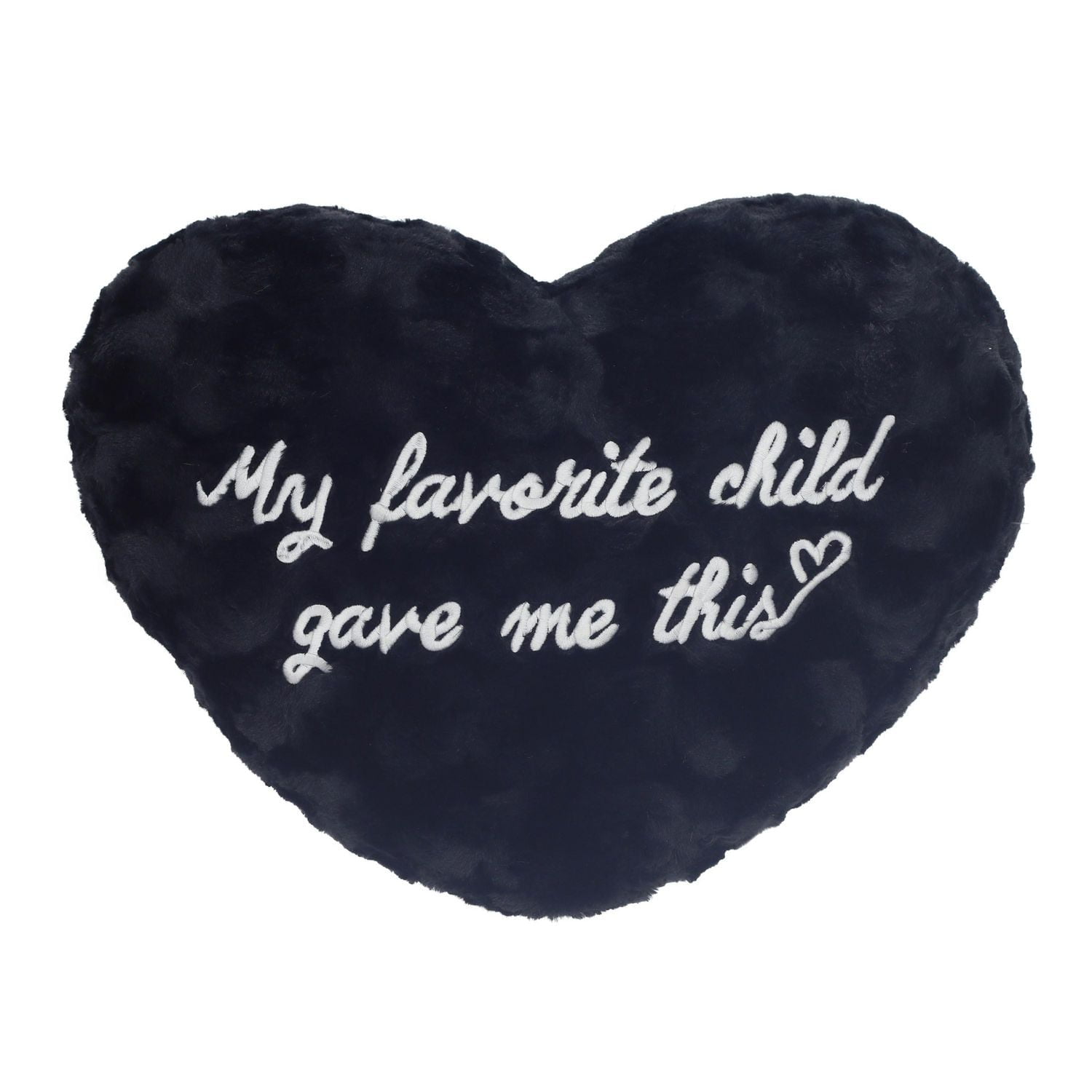 Mother's Day Favorite Child Heart Pillow