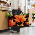 thumbnail image 6 of Maple leaves Large Foldable Oxford Cloth Shopping Bag Laundry Basket Grocery Baskets, 6 of 7