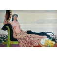 thumbnail image 2 of Fritz Erler 24x17 Black Ornate Framed Double Matted Museum Art Print Titled: Calm, 2 of 5