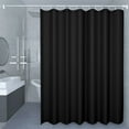 thumbnail image 4 of Eoozwa Solid Color Shower Curtain Waterproof Mildew Proof No Drill Needed Bathroom Partition EVA Fabric Heavy Duty Hotel Quality 70.87"x70.87", 4 of 6