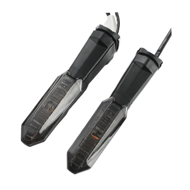 2x Lámparas intermitentes para motocicleta, reemplazan las lámparas LED de modificación profesional, luces de señalización para 650 Gris