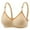 Beige, variant on WREESH Push-Up Bra Adaptive Bra Women Underwire Development Period Gathering Breathable Underwear Sports Three Buckle Daily Bra Small Bra Lift Padded Bra Underwear Purple