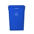 thumbnail image 4 of Alpine Industries Blue Trash Can Recycle Bin and Bottle Can Separation Lid, 4 of 11