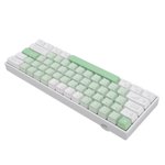 2.4G Wireless Wired Keyboard, Hot Swappable 61 Keys Mechanical Keyboard for IOS