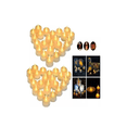 thumbnail image 1 of 48pzs Velas Led Ligeras Electrónicas Fiestas Boda Decoración Xtellar dorado, 1 of 3