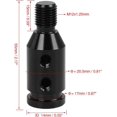 thumbnail image 2 of WWS-M12 X 1.25 Car Universal Black Gear Shift Knob Adapter for Non Threaded Shifter, 2 of 4