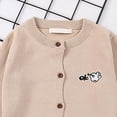 thumbnail image 4 of Gibobby Sweater Toddler Kids Baby Sweater Cardigan Fall Winter Sweater Long Sleeve Cardigan for 0-12 Months 2t 3t 4t Girls Boys(7-8 Years,Beige), 4 of 4