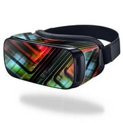 MightySkins SAGEVR-Plaid Abstract Skin for Samsung Gear VR Original Cover Wrap Sticker - Plaid Abstract