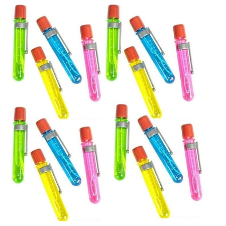 Touchable Test Tube Bubble Bottles – 12 Assorted Colors Cool And Fun Assorted Bubble Bottles – Great For Novelty & Gag Toys, Party Favor, Party Bag Stuffer, Party Giveaways, Gift Ideas - By Kidsco