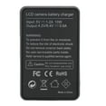 thumbnail image 4 of Camera Battery Charger Battery Charger Single Slot Battery Charger Camera Battery Charger For  SEIVI EN EL15 Camera Battery Charger LCD Charging Display For  D800 D750 D7000 Single, 4 of 8